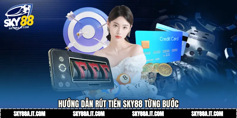 Hướng dẫn Rút tiền Sky88 từng bước