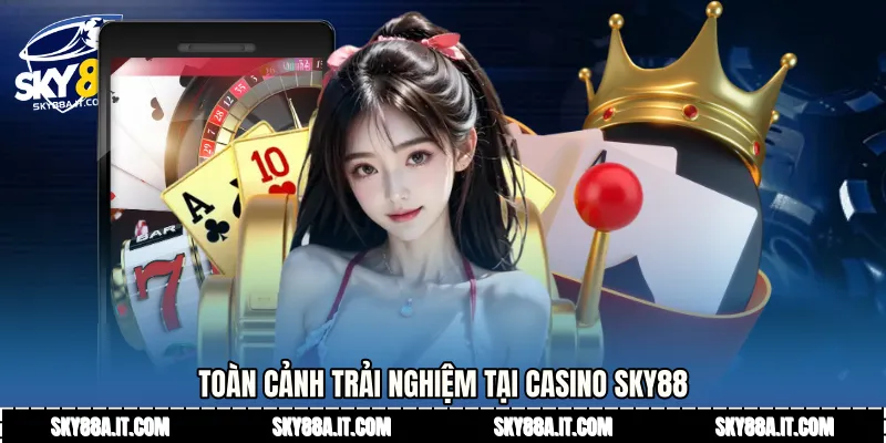 Toàn cảnh trải nghiệm tại Casino Sky88